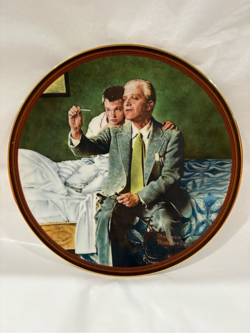 Norman Rockwell Collector Plate - ‘The Country Doctor’